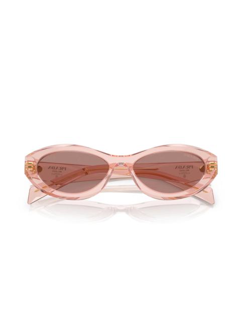 56mm Oval Sunglasses