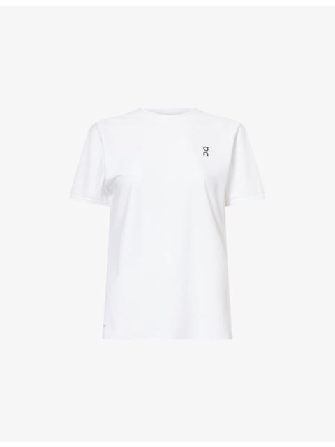 On Court Logo-Print Stretch-Woven T-shirt