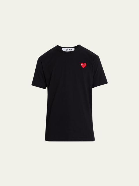 Men's Cotton Jersey Heart T-Shirt