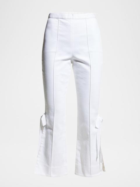 Cinq à Sept Lou Denim Pants with Ties