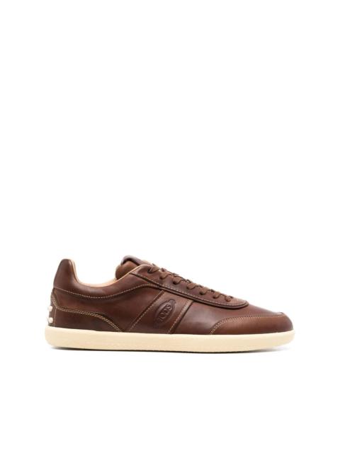 Tod's low-top leather sneakers