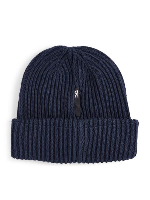 On Ribbed Beanie