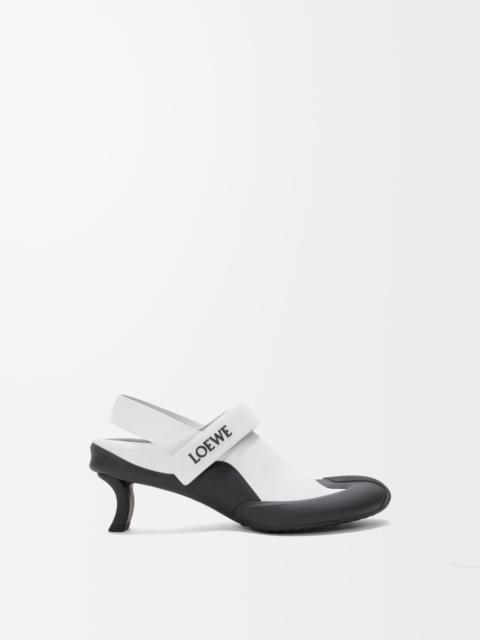 Loewe Dive slingback in stretch calfskin