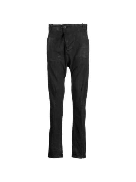 Boris Bidjan Saberi high-waist tapered trousers