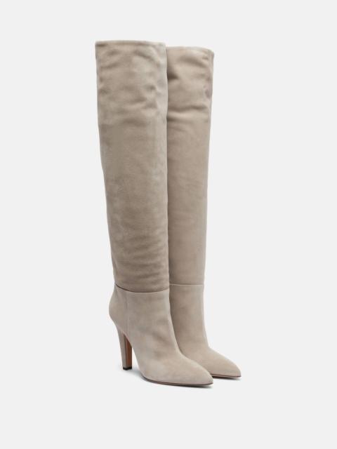 PARIS TEXAS Elsa 100 suede over-the-knee boots