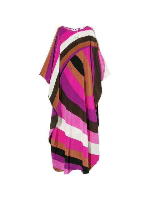 PUCCI Iride-print silk kaftan