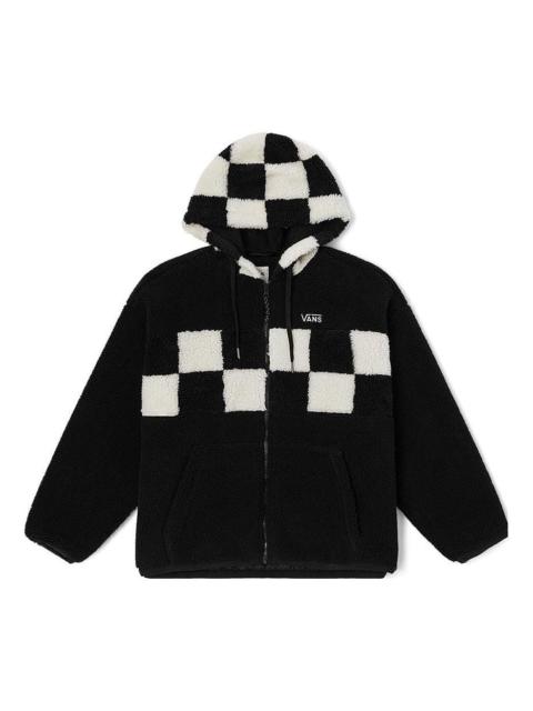 Vans Vans Retro Checkerboard Jacket 'Black White' VN00090ZBLK