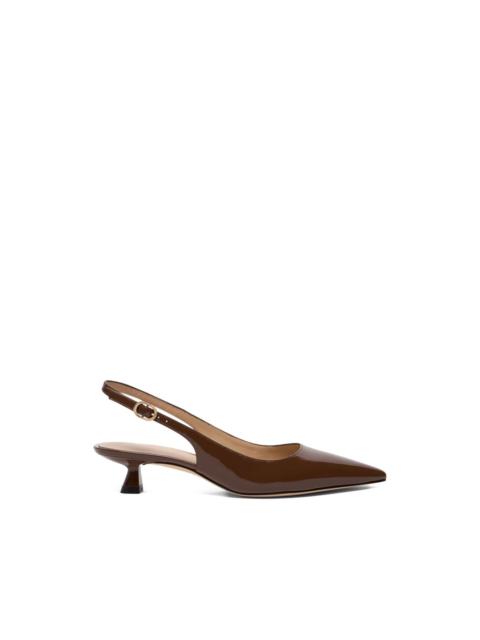 Stuart Weitzman Stuart Sculpt pointed sling-back pumps