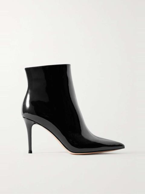 Gianvito Rossi Vernice 85 patent-leather ankle boots
