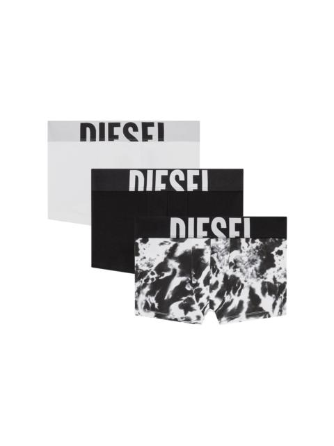 Diesel 3-PACK OF STRETCH COTTON TRUNKS WITH PRINT