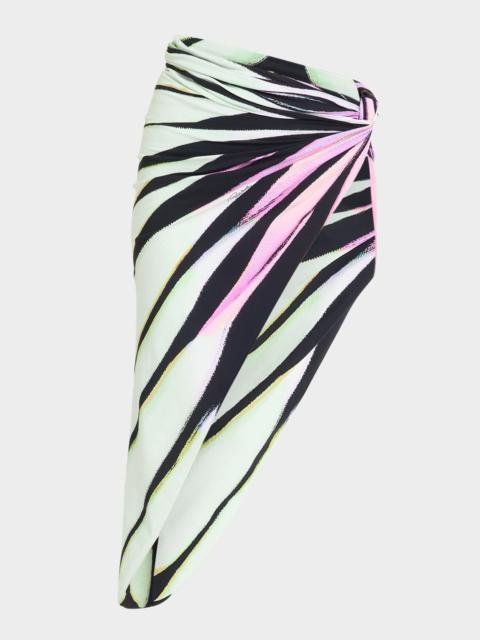 Roberto Cavalli Ray Of Paradise Twisted Sarong