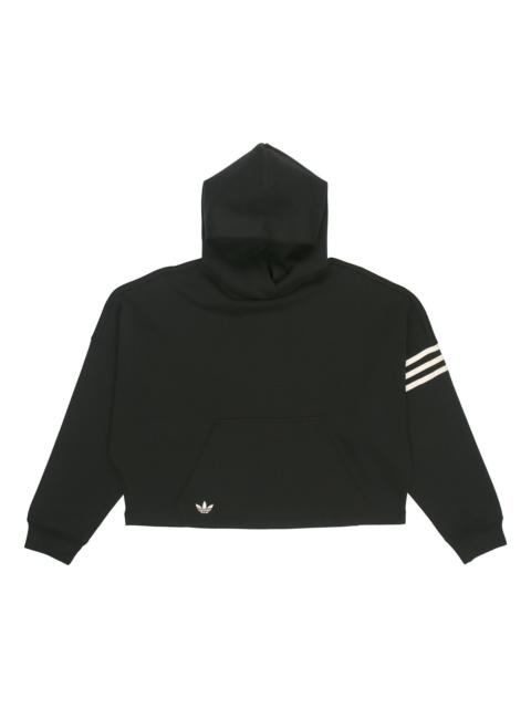 adidas (WMNS) adidas Adicolor Neuclassics Hoodies 'Black' HT8847