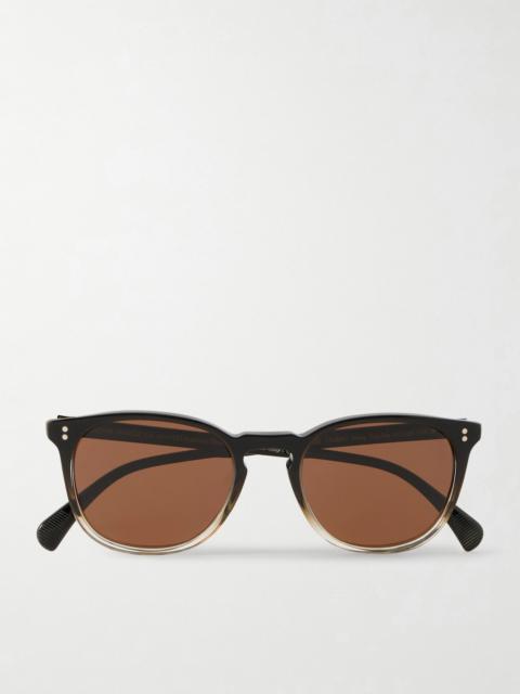 Oliver Peoples Finley Esq. Round-Frame Acetate Sunglasses