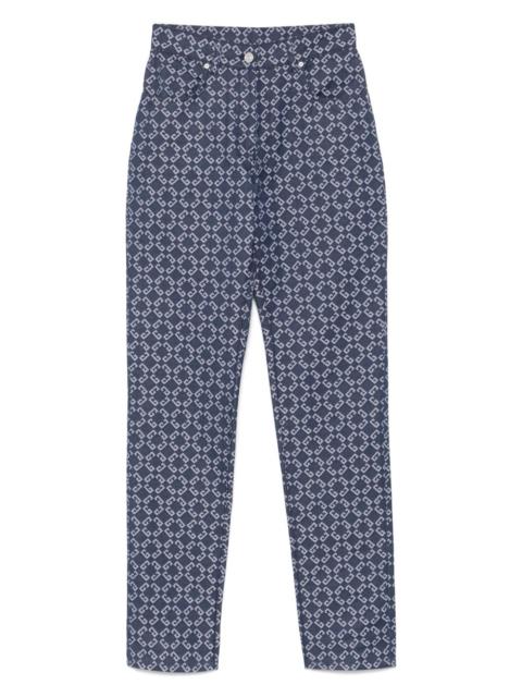 Givenchy logo-jacquard jeans