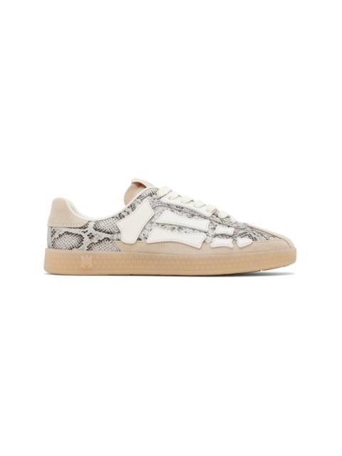 AMIRI Gray & Beige Snake Pacific Bones