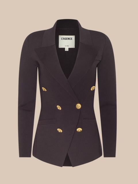 L'AGENCE Amelia Knit Blazer