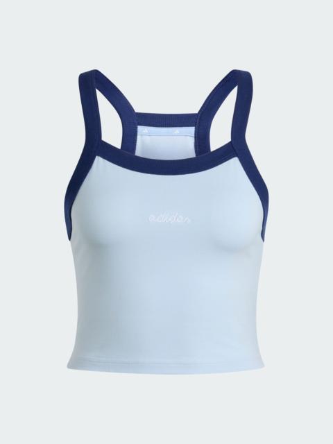 adidas Seasonal Essentials Colorpop Tank with Embroidered Graphic