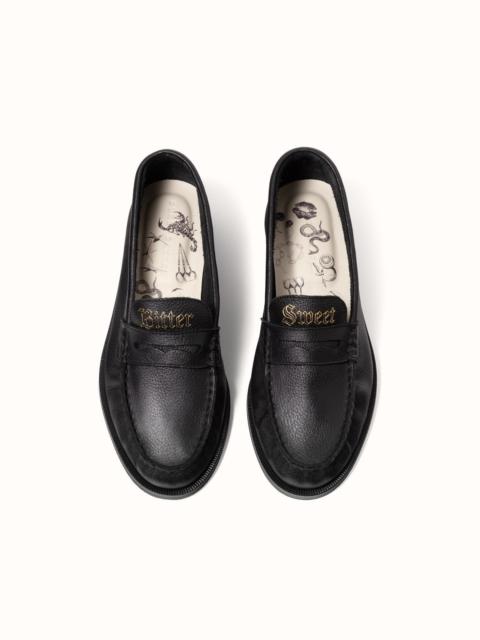 DUKE + DEXTER Ezra Bitter Sweet Ruched Loafer - Women's