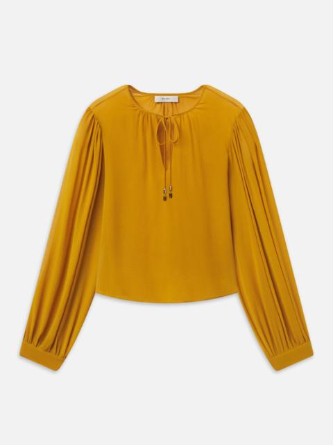 FRAME The Silk Amulet Blouse