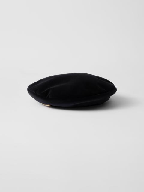 Prada Velvet beret