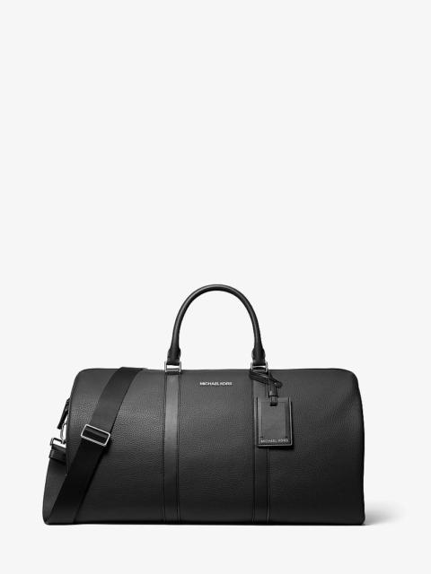 MICHAEL KORS Cooper Pebbled Leather Duffel Bag