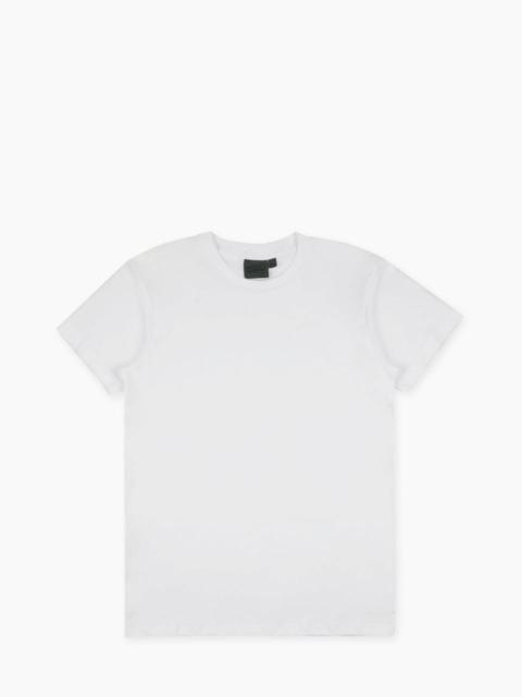 Naked & Famous NAKED & FAMOUS DENIM CIRCULAR KNIT T-SHIRT WHITE