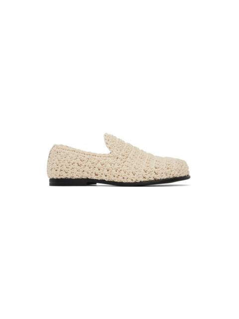 Off-White Crochet Loafers