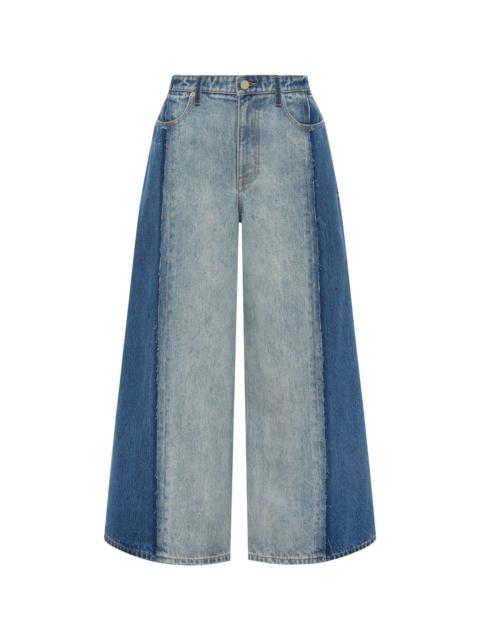 ALÉMAIS Jacones Spliced Denim Jean