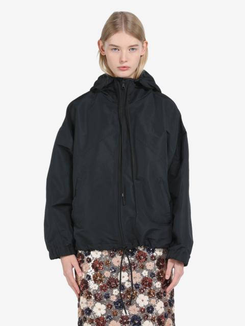 N°21 HOODED OVERSIZED JACKET