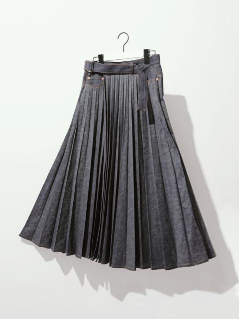 sacai Denim Skirt