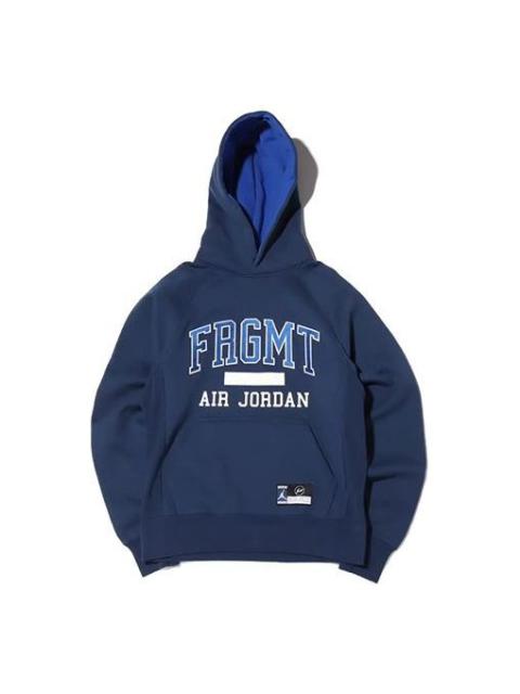 Jordan Air Jordan x Fragment Design FW Pullovers Street Style Collaboration Long Sleeves Men Blue DA2984-41