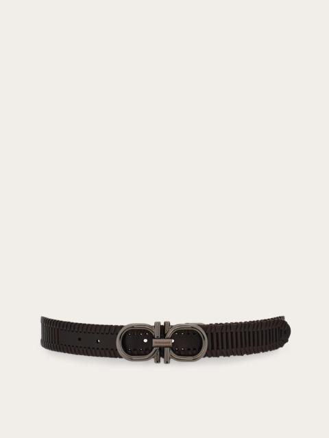 FERRAGAMO Adjustable Gancini belt