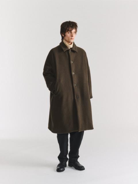 CASEY/CASEY BIG BLOBBY COAT - HEAVY CASHEMERE - KHAKI
