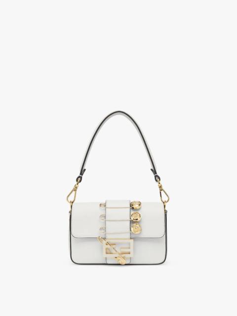 FENDI Fendace White leather  bag