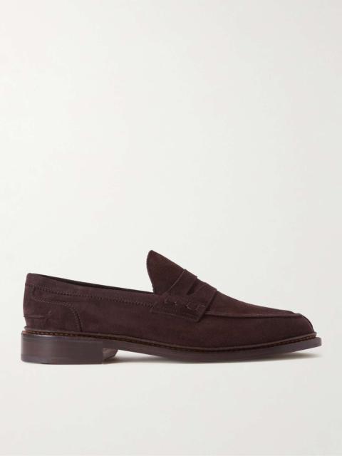 Tricker's Adam Suede Penny Loafers