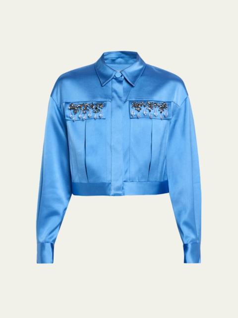 Cinq à Sept Damoni Layered Gemstone Jacket