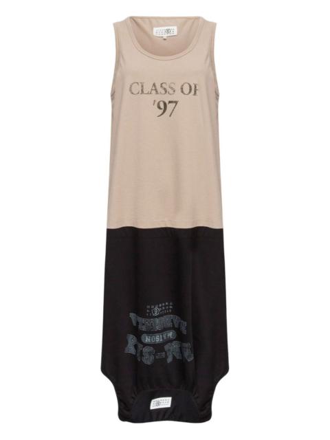 MM6 Maison Margiela cut-out midi dress
