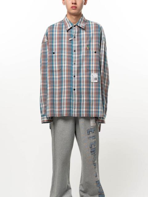 Maison MIHARAYASUHIRO Check Long Sleeve Shirt