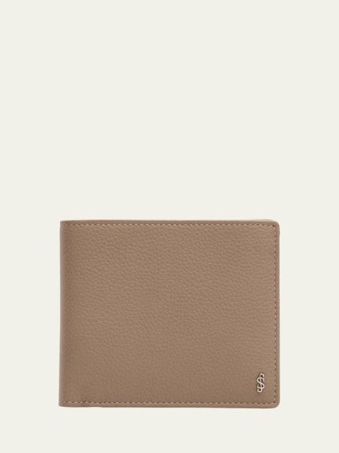 Serapian Men's Cachemire Leather Bifold Wallet