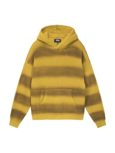 Stussy Spray Dyed Hoodie 'Yellow' 117149