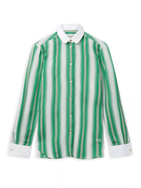 WALES BONNER Cadence Striped Shirt