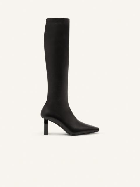 courrèges BOOTS AC CHARM IN STRETCH VEGAN NAPPA