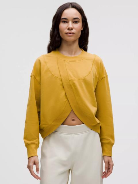 lululemon Lunar New Year Sueded Terry Front-Overlap Pullover