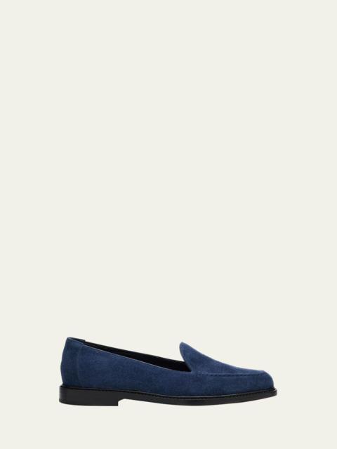 Manolo Blahnik Maxy Suede Loafers