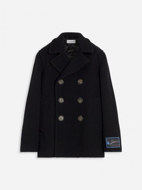 Lanvin PEACOAT WITH LARGE BUTTONS
