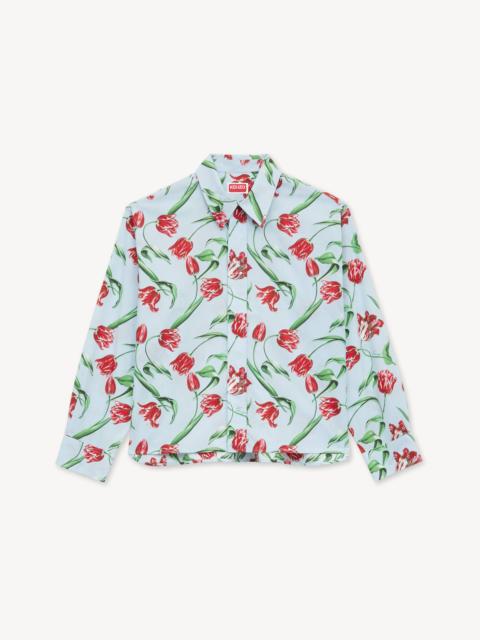 KENZO 'KENZO Tulip' shirt in cotton poplin