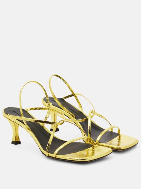 Proenza Schouler 60 leather slingback sandals