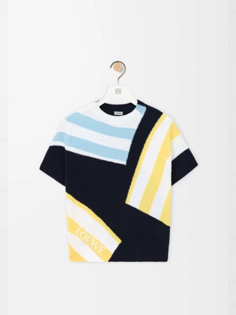 Loewe Short sleeve sweater in cotton blend