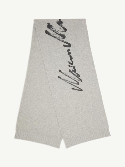 MM6 Maison Margiela Signature knit scarf