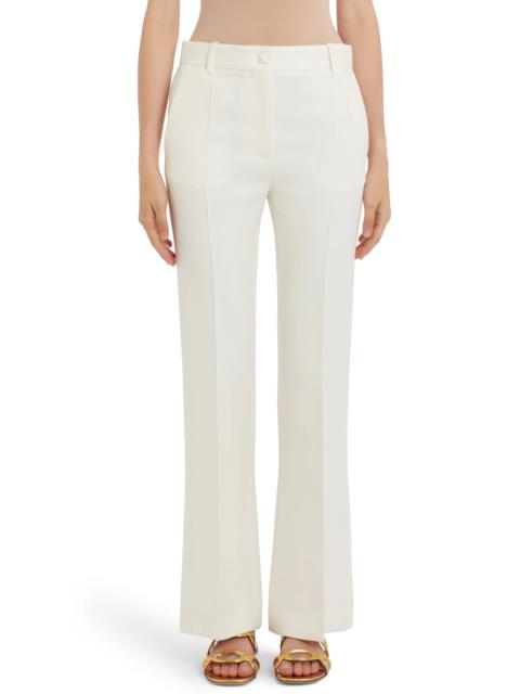 Flare Crepe Couture Pants